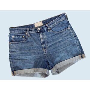 Everlane Blue Denim Women's Shorts